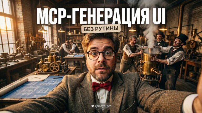 MCP генерация UI элементов и иконок для веба пошаговый план