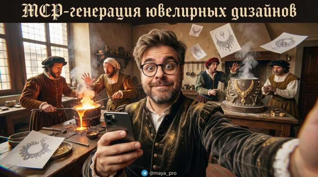 Пошаговый план генерации ювелирных дизайнов