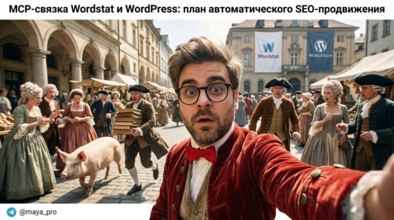 MCP-связка Wordstat и WordPress для SEO-продвижения