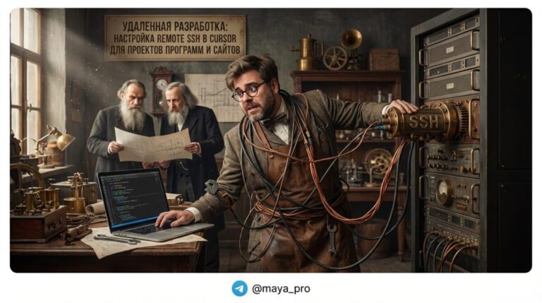Удаленная разработка с настройкой Remote SSH в Cursor