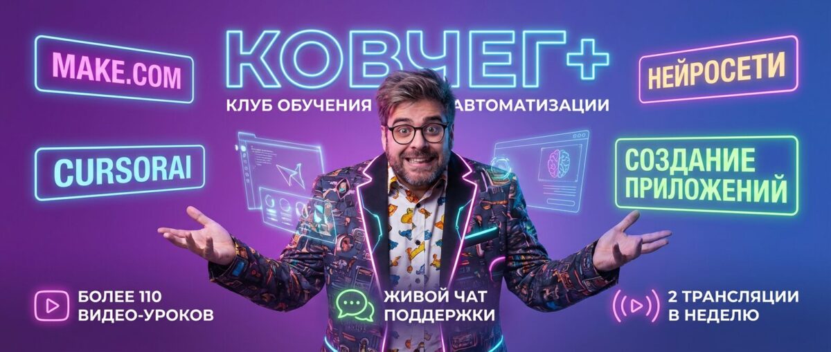 Обучение по Автоматизации, CursorAI, маркетингу и make.com
