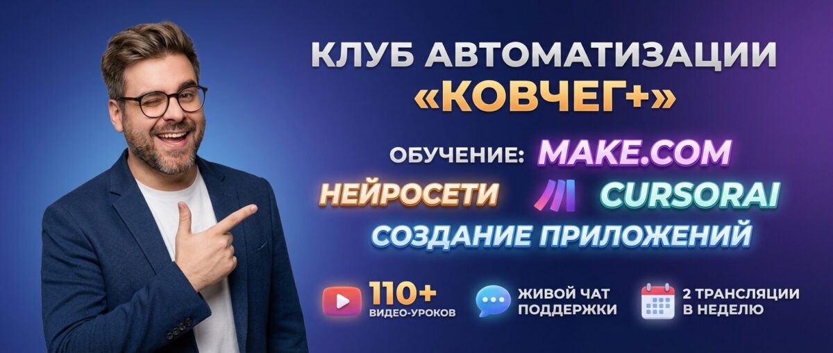 Обучение по Автоматизации и Make.com
