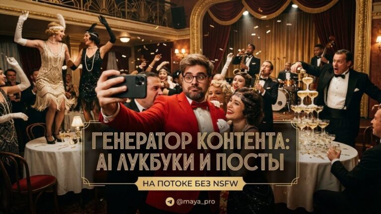 Генератор контента для бренда одежды AI