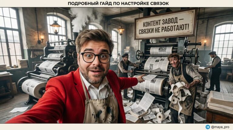 Подробный гайд по настройке связок в Контент заводе