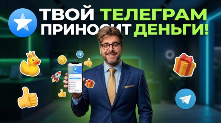 Автоматизация дохода в Telegram канале с помощью сервиса Tribute