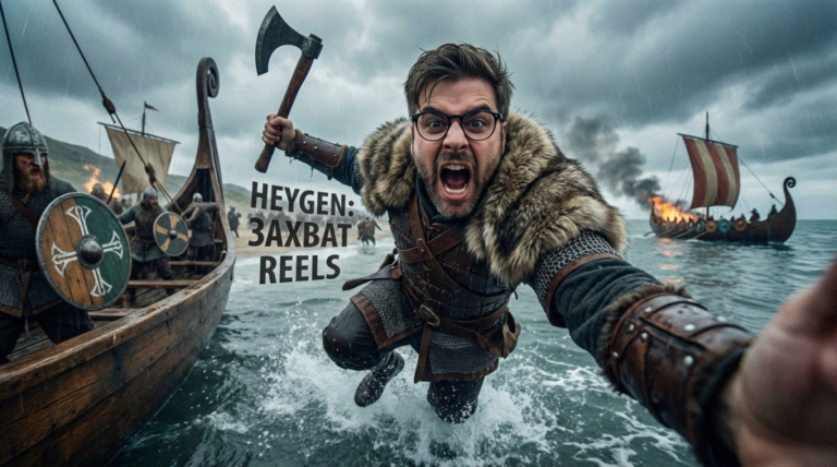 Процесс создания AI-аватара для Instagram Reels в сервисе HeyGen