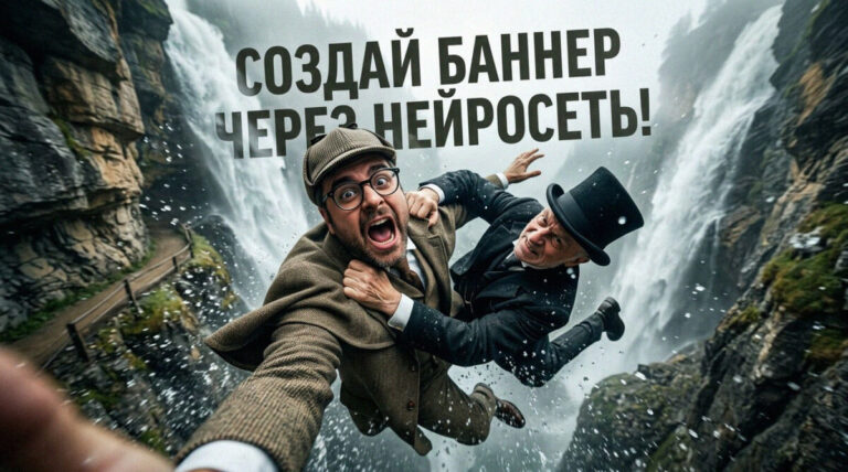 Автоматическая генерация рекламного баннера с использованием нейросети для маркетинга