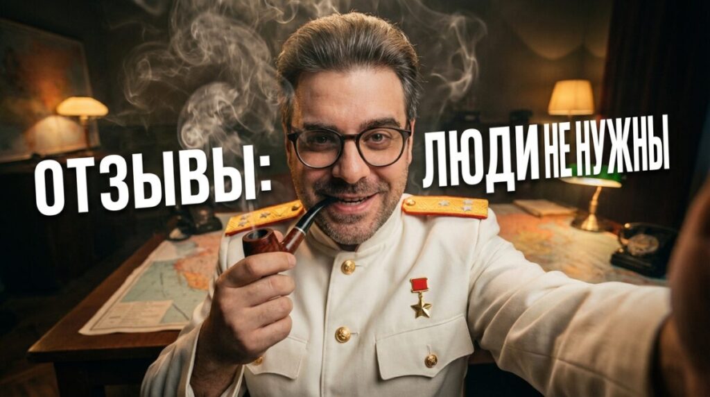 Иллюстрация генерации естественных пользовательских отзывов (UGC) нейросетью