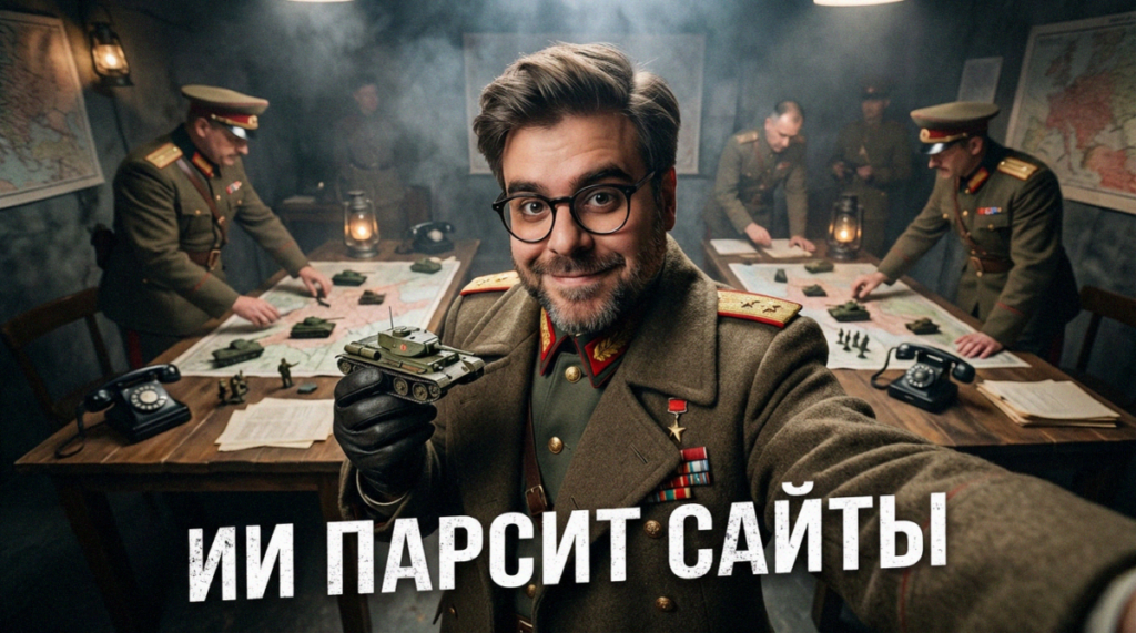 Автоматизация парсинга сайтов с использованием искусственного интеллекта и браузера