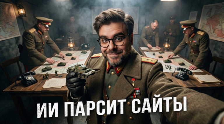 Автоматизация парсинга сайтов с использованием искусственного интеллекта и браузера