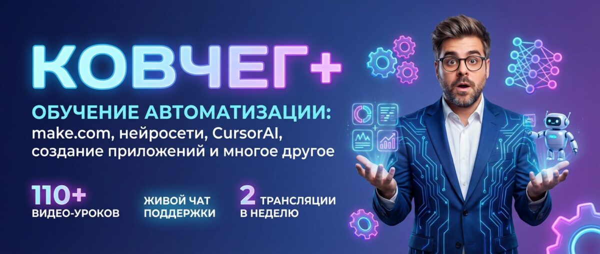 Обучение по Автоматизации и Make.com