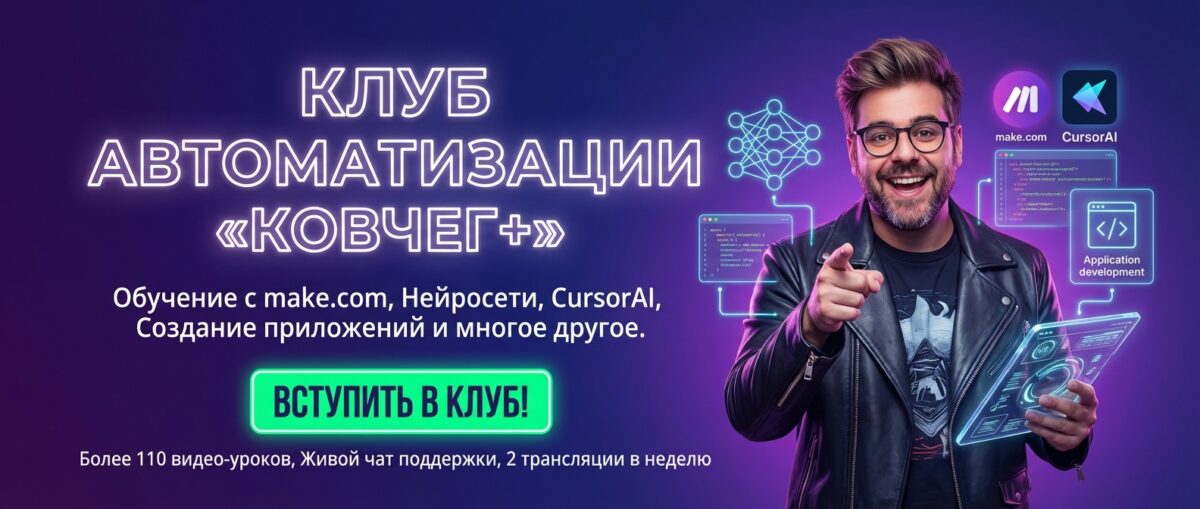 Обучение по Автоматизации и Make.com