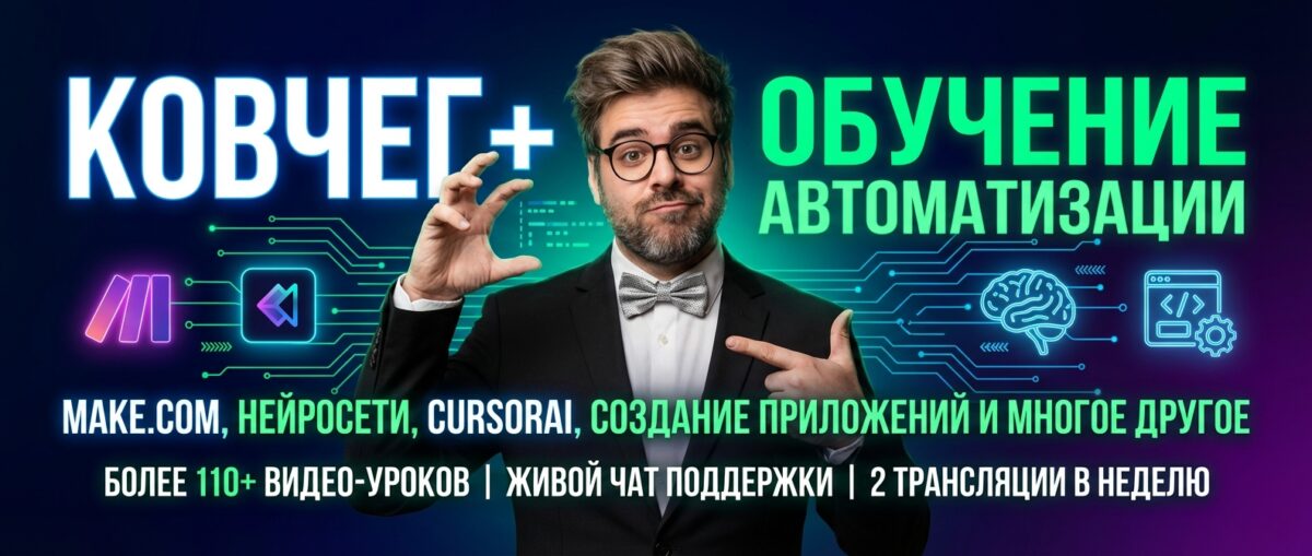 Обучение по Автоматизации и Make.com
