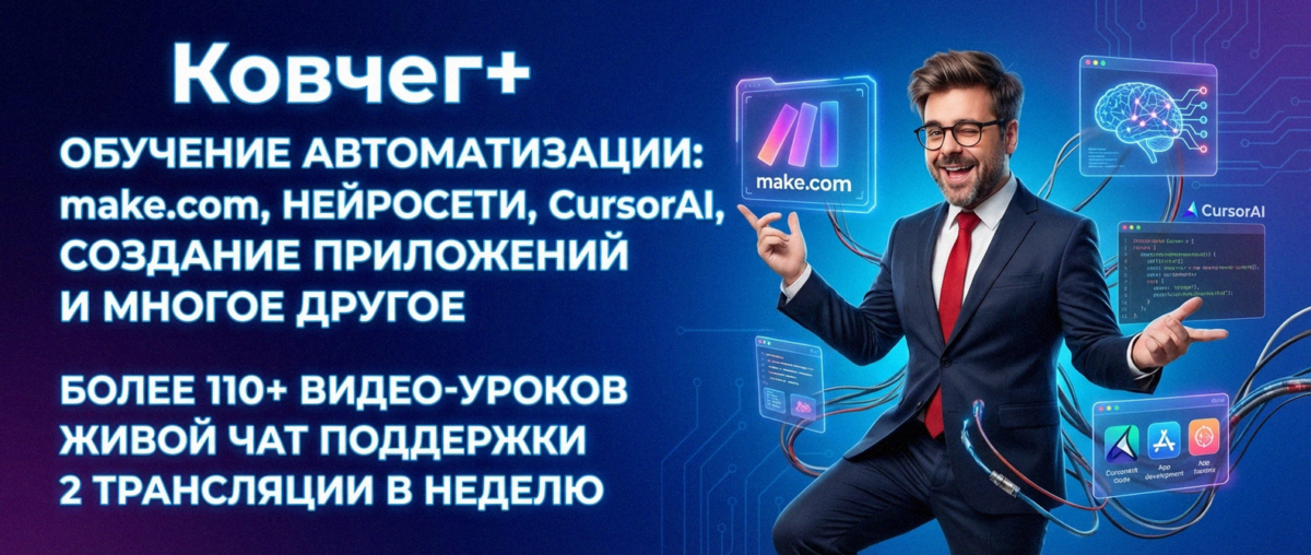 Обучение по Автоматизации и Make.com