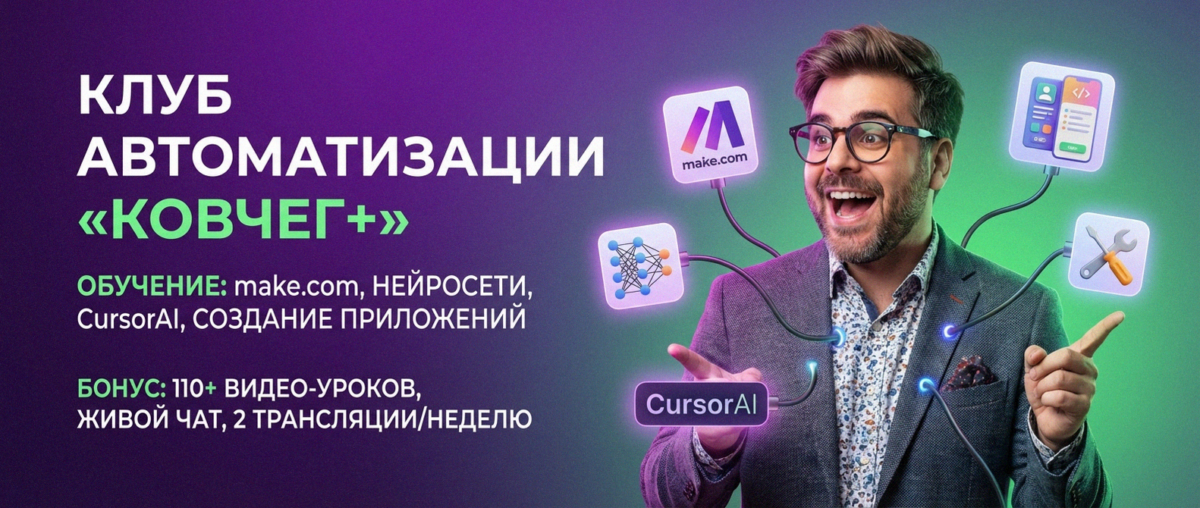 Обучение по Автоматизации и Make.com
