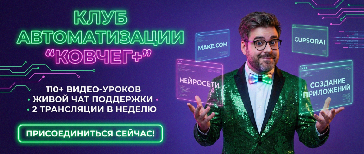 Обучение по Автоматизации и Make.com