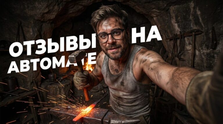 Схема автоматизации сбора отзывов и генерации ответов для бизнеса
