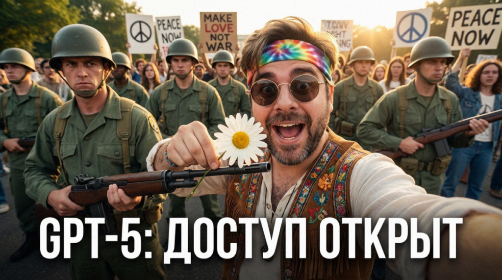 Иллюстрация экосистемы ChatGPT в 2026 году с логотипом GPT-5 и схемой работы агентов