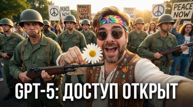 Иллюстрация экосистемы ChatGPT в 2026 году с логотипом GPT-5 и схемой работы агентов