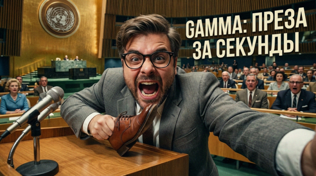Создание бизнес-презентации в нейросети Gamma App за 2 минуты