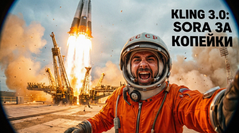 Обзор нейросети Kling AI 3.0 и сравнение стоимости генерации видео с Sora