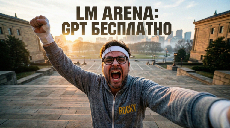 Интерфейс LM Arena для бесплатного теста и сравнения платных нейросетей без подписки