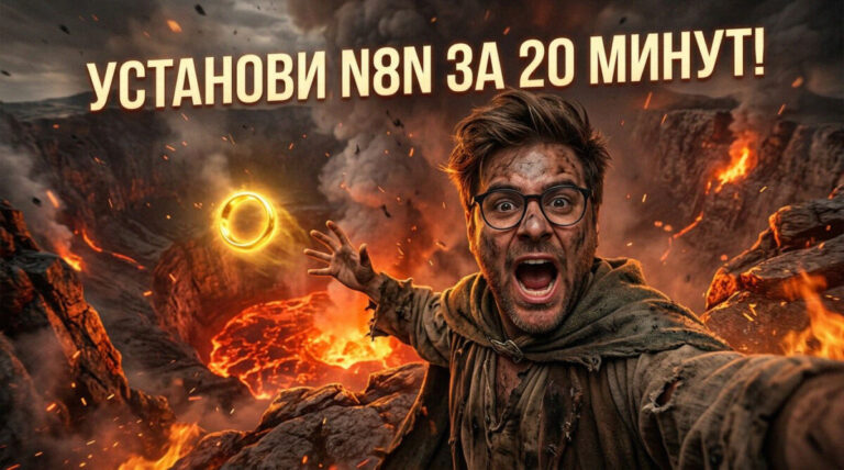 Установка n8n с официального сайта и создание 3 сценариев автоматизации за 20 минут