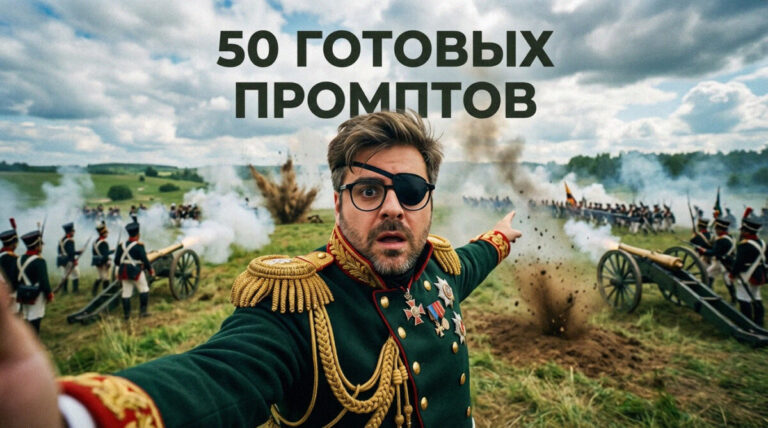 Коллекция из 50 промптов для генерации реалистичных фото в нейросетях