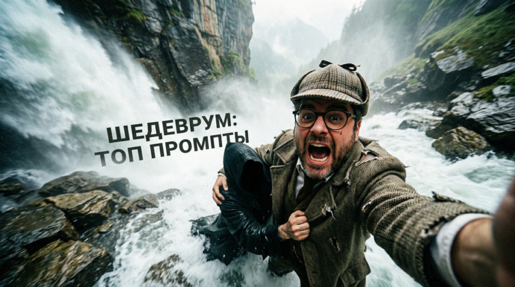 Пример изображения, сгенерированного в нейросети Шедеврум по текстовому запросу