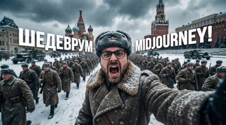 Генерация фото в бесплатной нейросети Шедеврум в сравнении с Midjourney