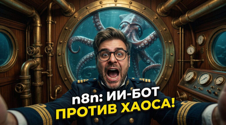 Схема работы ИИ чат-бота в Telegram для автоматизации техподдержки через n8n