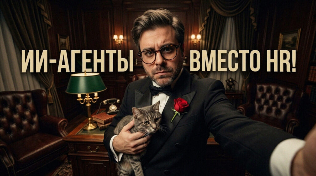 Обложка курса по использованию нейросетей и ИИ-агентов для HR специалистов, парсинга и оценки кандидатов