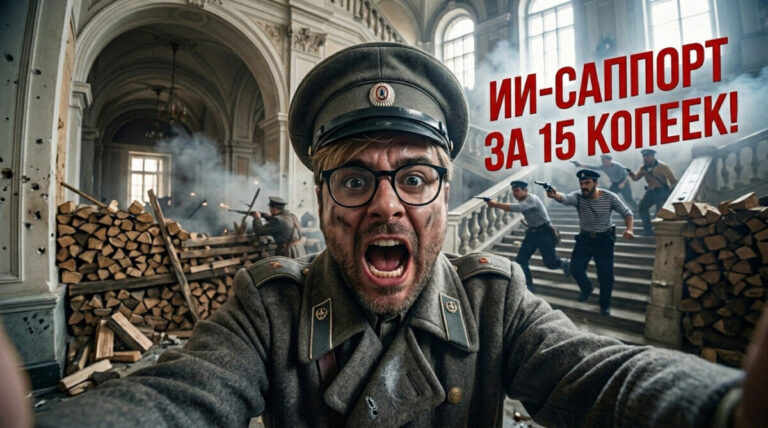 Иллюстрация работы ИИ-агента в техподдержке, который снижает стоимость обработки одного тикета до 15 копеек