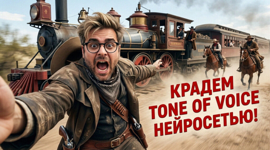 Нейросеть генерирует текст с использованием технологии RAG и настройкой под Tone of Voice бренда