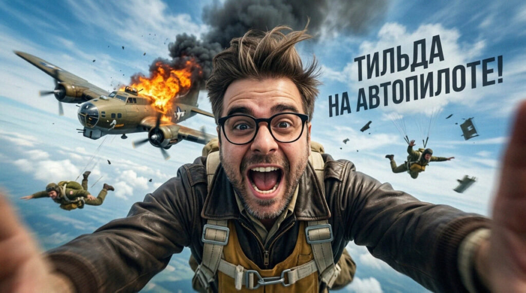 Схема работы нейросети для генерации контента на сайте Тильда с целью заработка