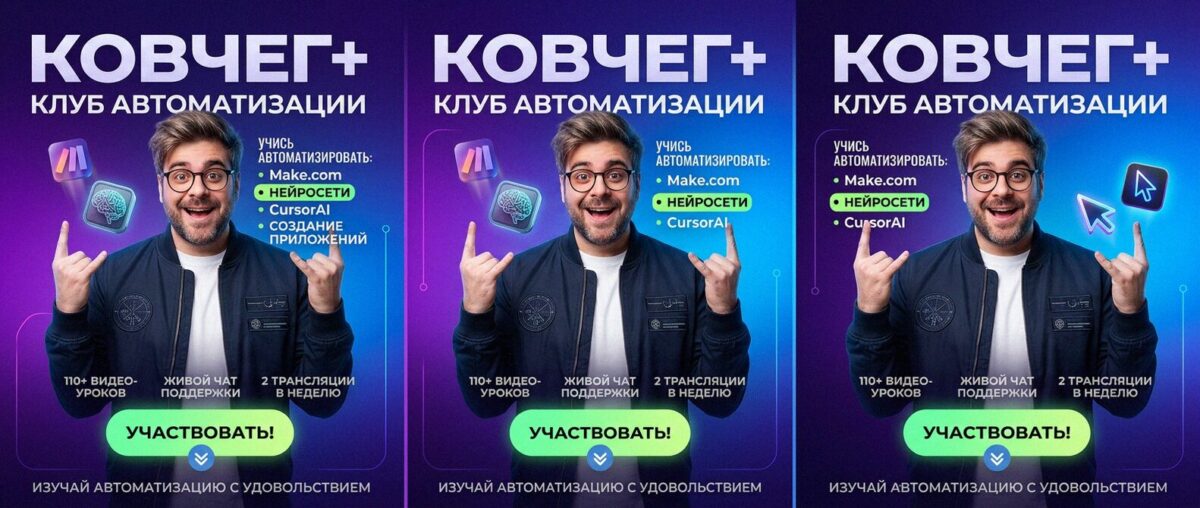 Обучение автоматизации на Make.com — Артур Хорошев