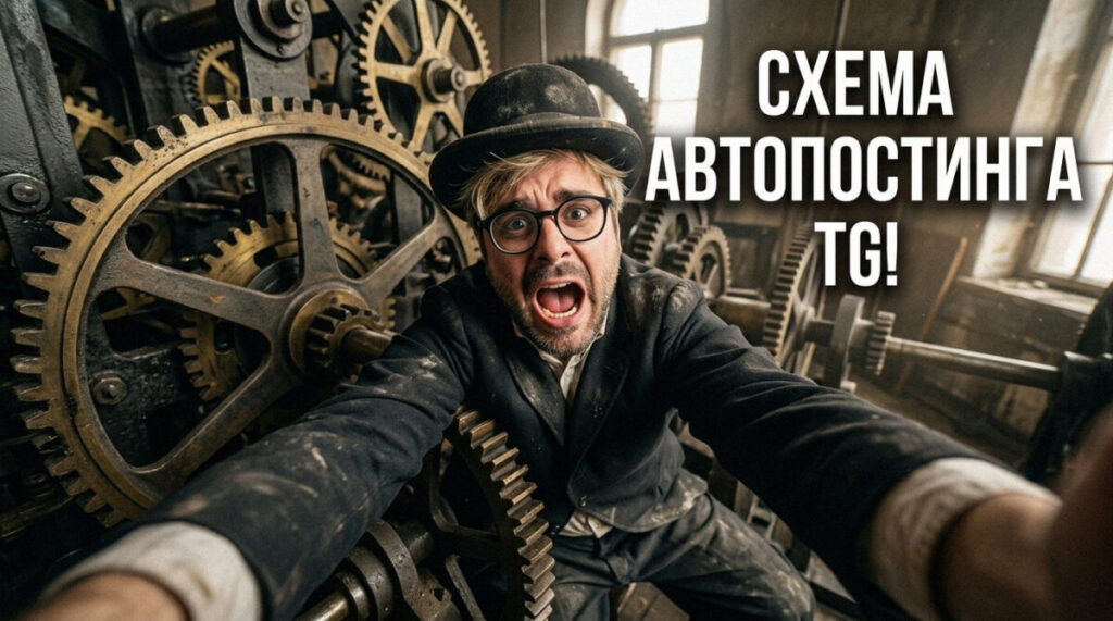 Подробная схема автоматизации и автопостинга видео в ВКонтакте и Telegram