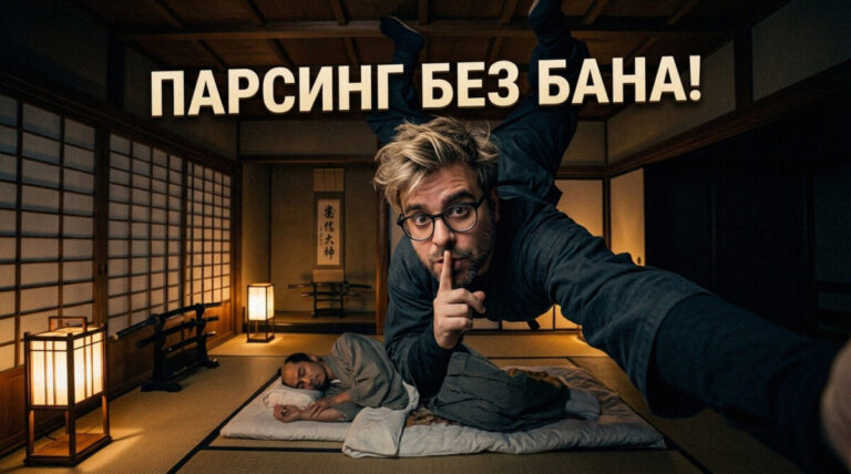Автоматизированный парсинг контактов для B2B без блокировок