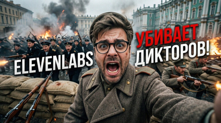 Автоматизация озвучки текста с помощью нейросети ElevenLabs