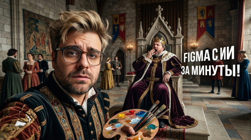 Процесс создания макета сайта за 10 минут в Figma с помощью искусственного интеллекта