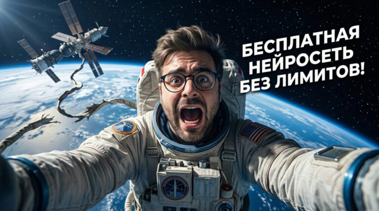 Нейросеть бесплатно создает изображения без лимитов как настоящий контент-завод