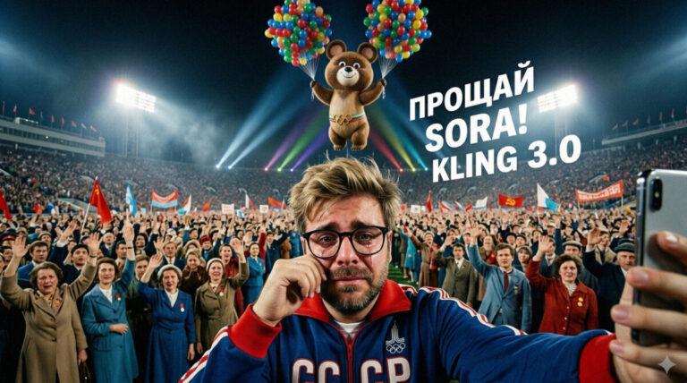 Тест и обзор нейросети Kling AI 3.0 для генерации видео, инструкция как скачать