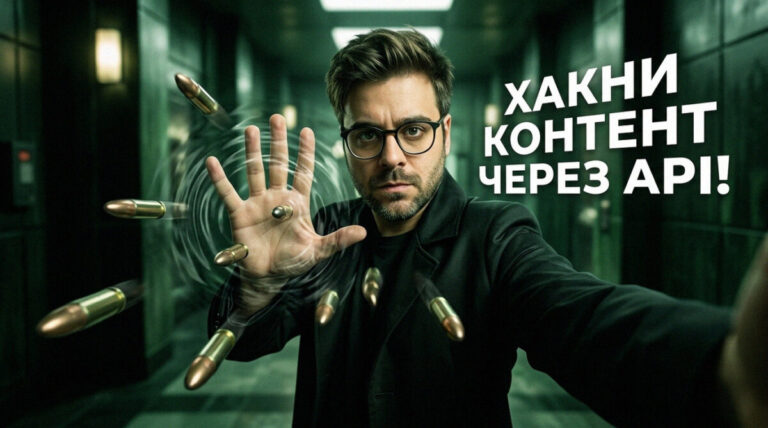 SEO-иллюстрация тренды маркетинга 2026 года автоматизация создания контента с помощью API нейросетей