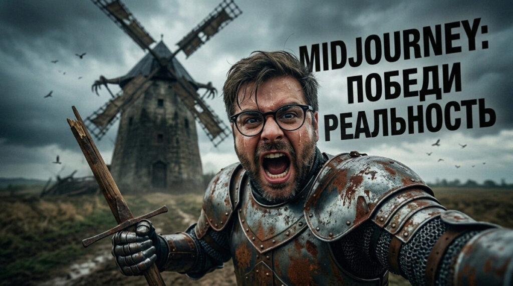 Фотореалистичное изображение, созданное нейросетью Midjourney, пример идеального промпта 2026
