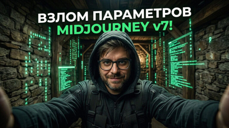 Генерация изображений в нейросети Midjourney v7, настройка параметров и выбор стилей для получения качественного результата