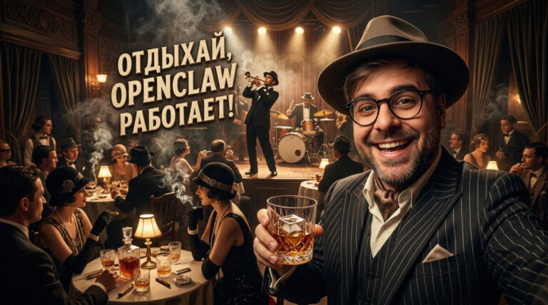 Иллюстрация установки OpenClaw AI и сравнения с Make.com для автоматизации контента