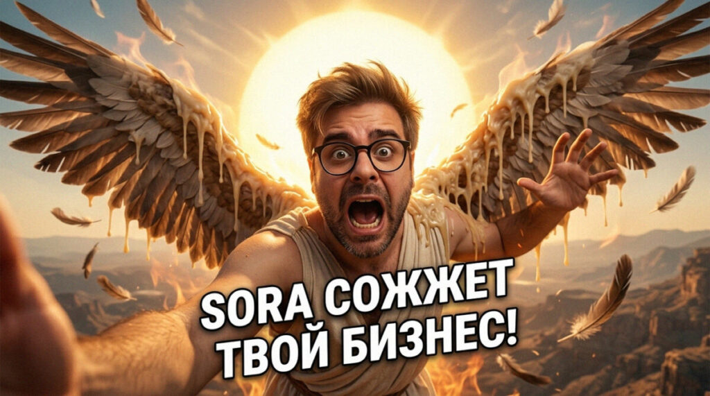 Использование нейросети Sora для бизнеса, автоматизация генерации видео и контент-завод креативов