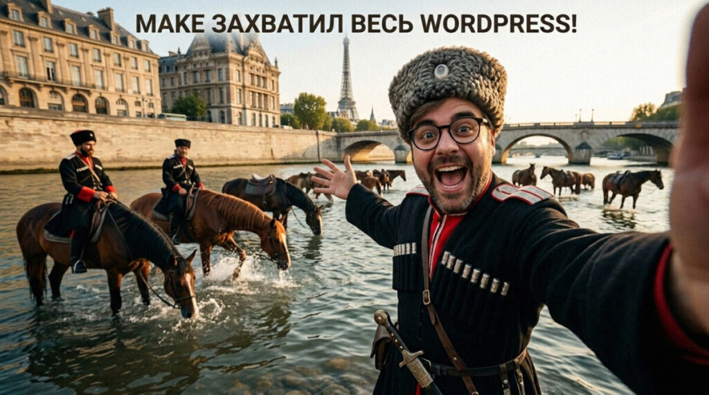 Схема автоматизации публикации контента в WordPress с использованием платформы Make.com