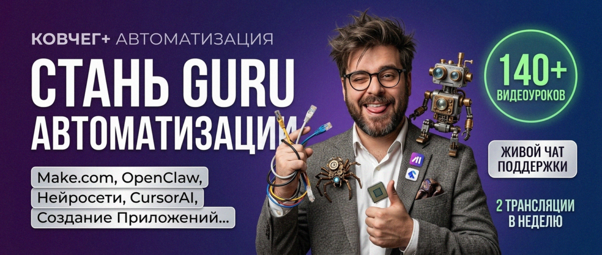 Обучение автоматизации на Make.com — Артур Хорошев