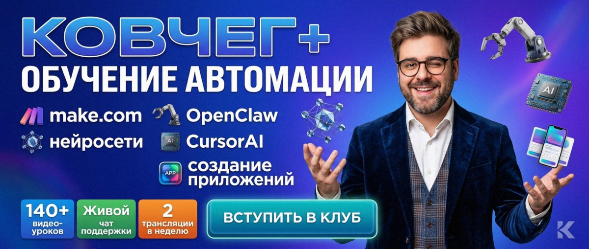 Обучение автоматизации на Make.com — Артур Хорошев